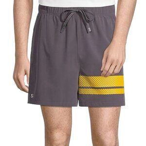 Sports Illustrated Mens Moisture Wicking Running Short Size XL Winter Grey